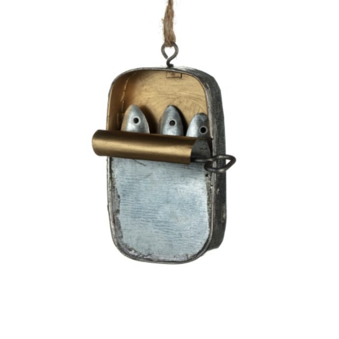 Tin of sardines small.