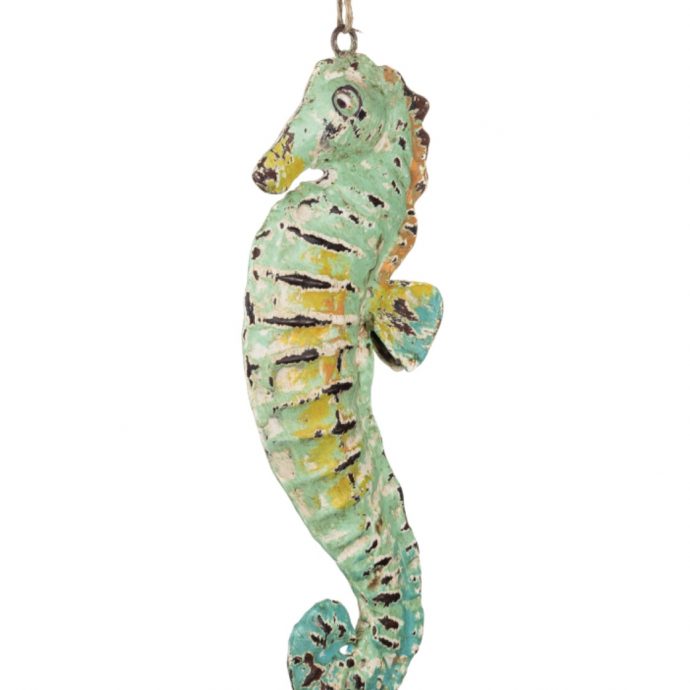 Hanging mint seahorse