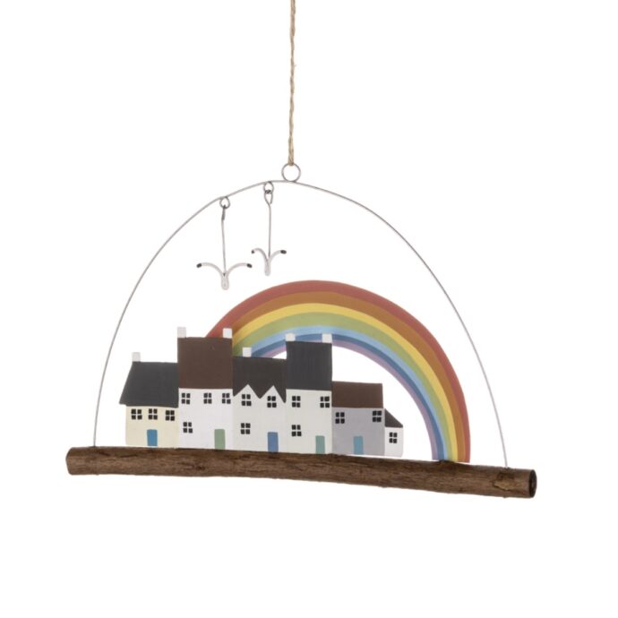 Rainbow scene hanging