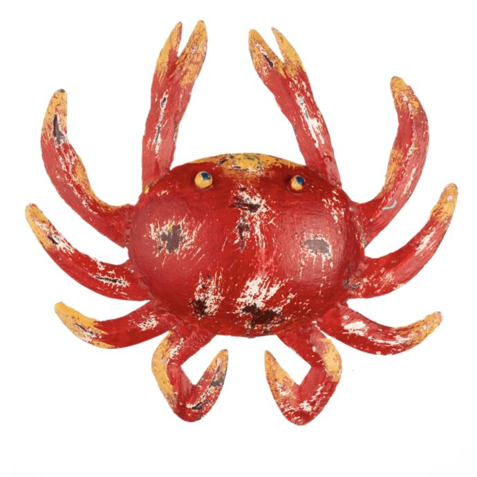 Red crab wall art