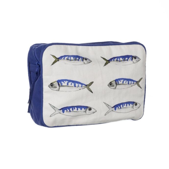Mackerel wash bag